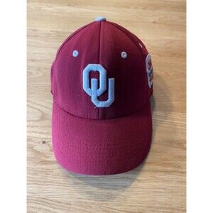 Oklahoma Sooners Hat Cap Fitted Adult OU Tostitos Fiesta Bowl Football OSFM